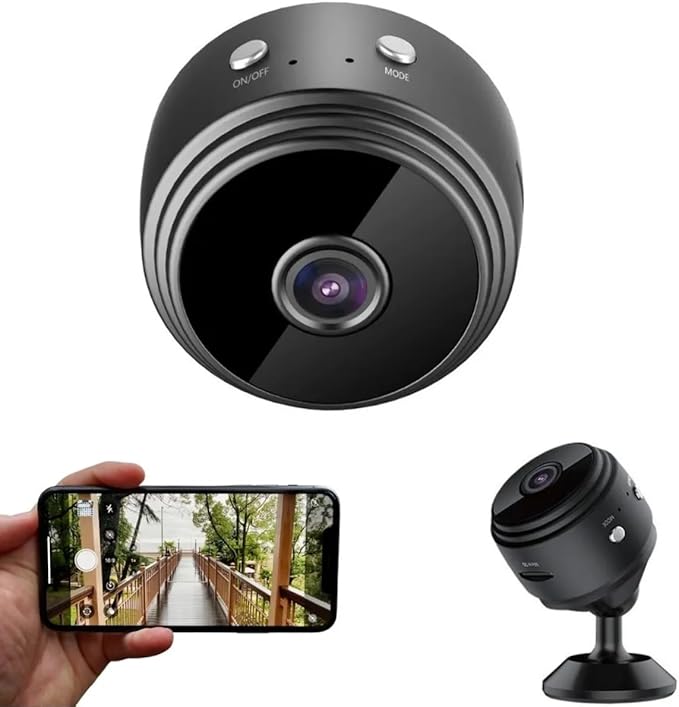 MINI CÁMARA ESPÍA WI-FI ÍNALÁMBRICA HD 1080