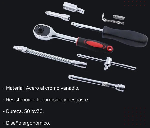 🧰 KIT DE HERRAMIENTAS PROFESIONAL X46