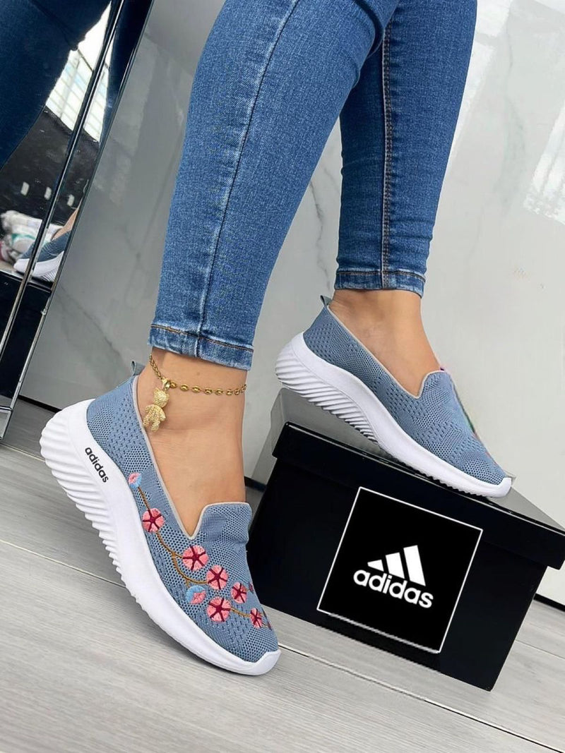 Zapatillas Corte Bajo Adidas Dama Cómodas