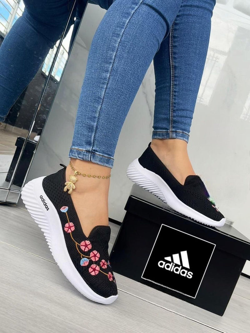 Zapatillas Corte Bajo Adidas Dama Cómodas