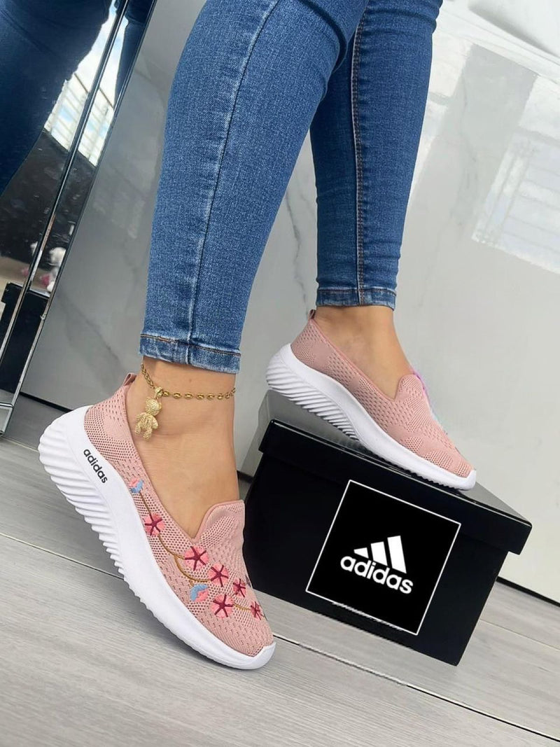 Zapatillas Corte Bajo Adidas Dama Cómodas